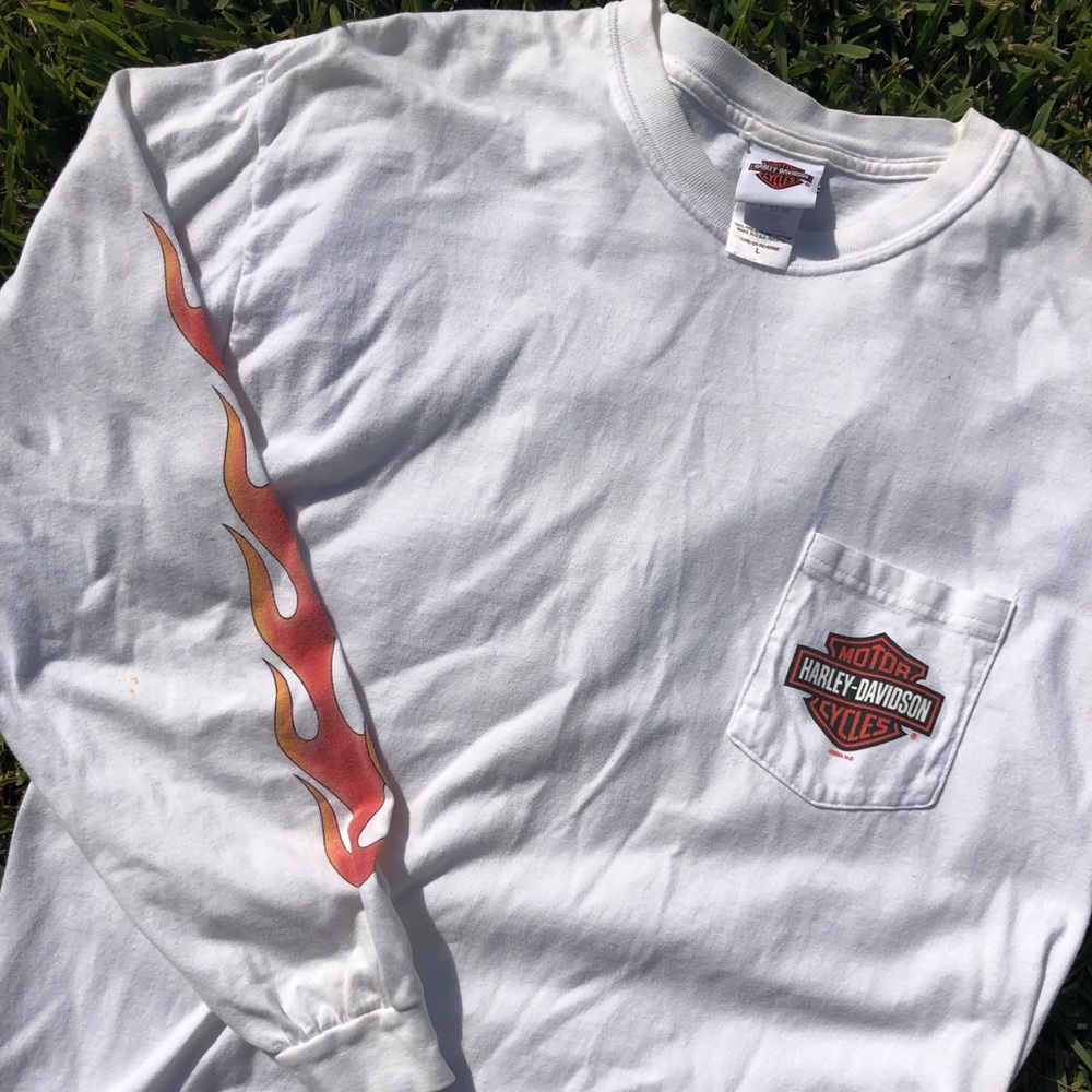 Harley Davidson Long Sleeve T-shirt Large